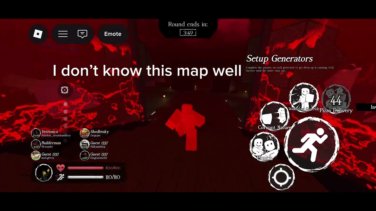 Playing forsaken with a hacker