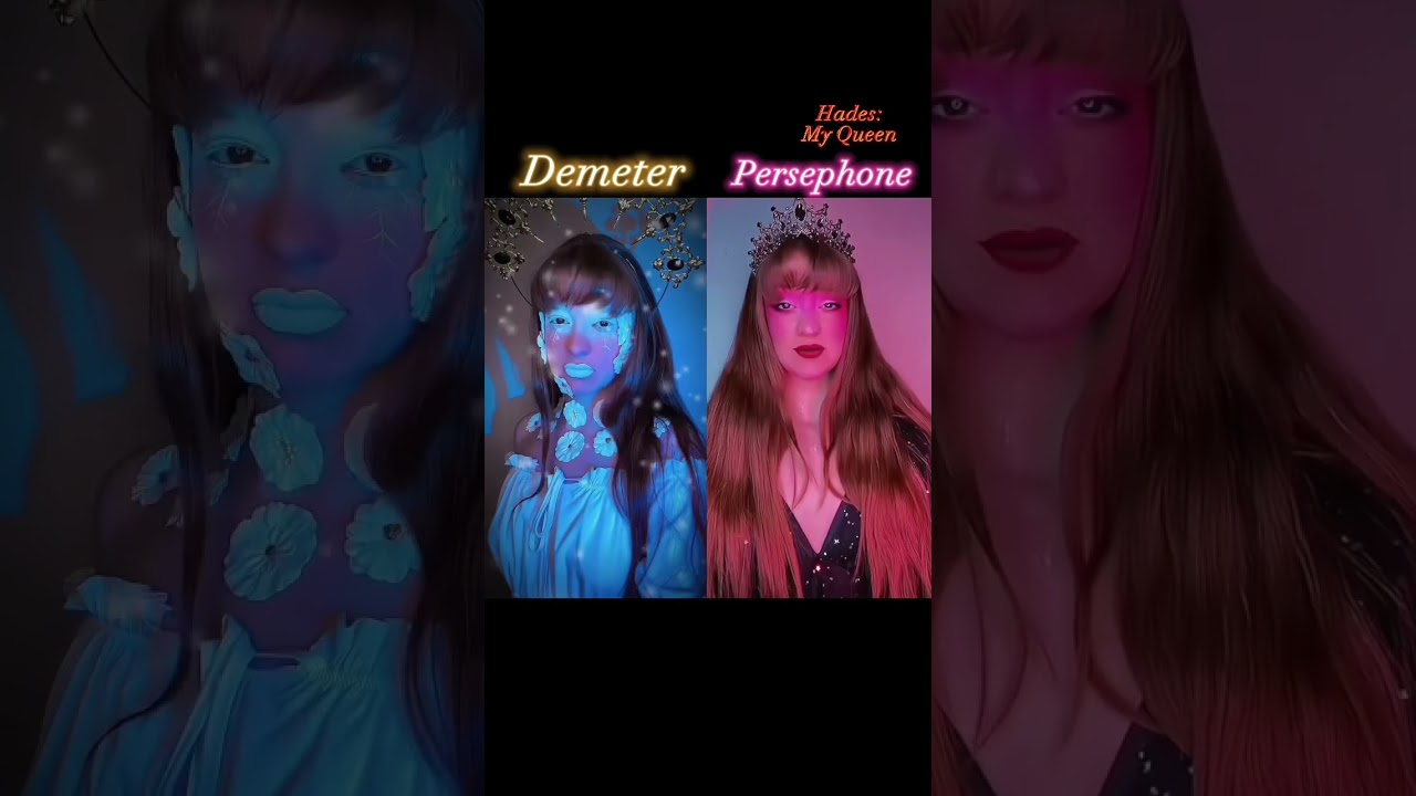 #POV after Persephone went with Hades, Demeter brought an eternal blizzard #shorts #youtubeshorts