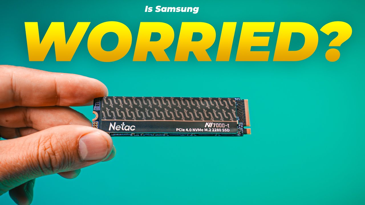 Is This TROUBLE for Samsung's SSD market? | Netac NV7000-t Gen 4 NVMe SSD Review