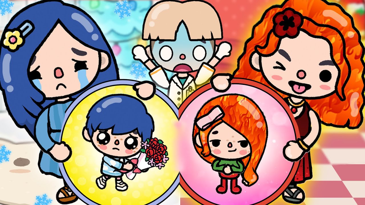 Hot and Cold Love Story | Toca Life Story | Toca Boca