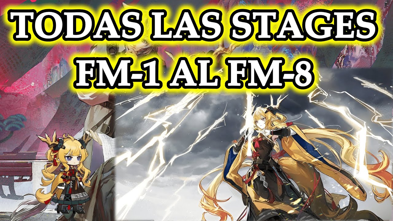 Guia Fantasy in the Mirage FM-1 al FM-8 Arknights en Español