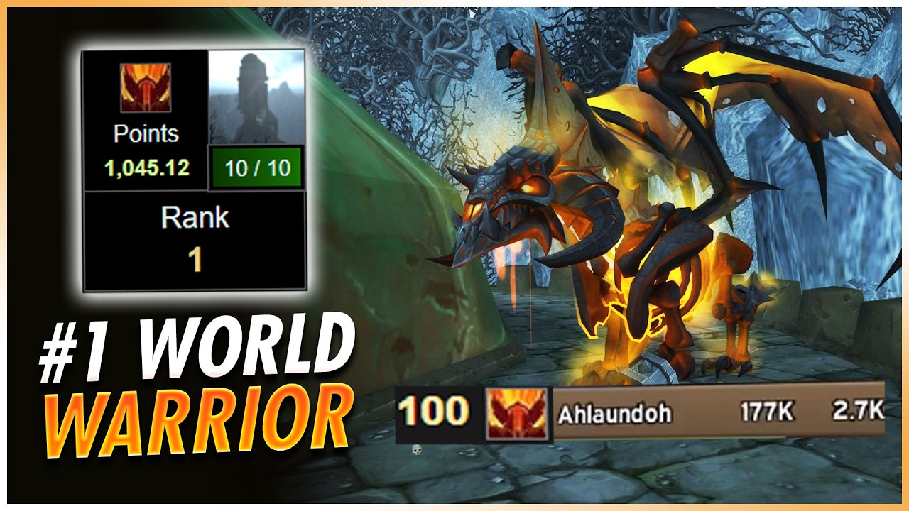 #1 World Fury Warrior Karazhan | Burning Crusade Classic Anniversary DPS Warrior