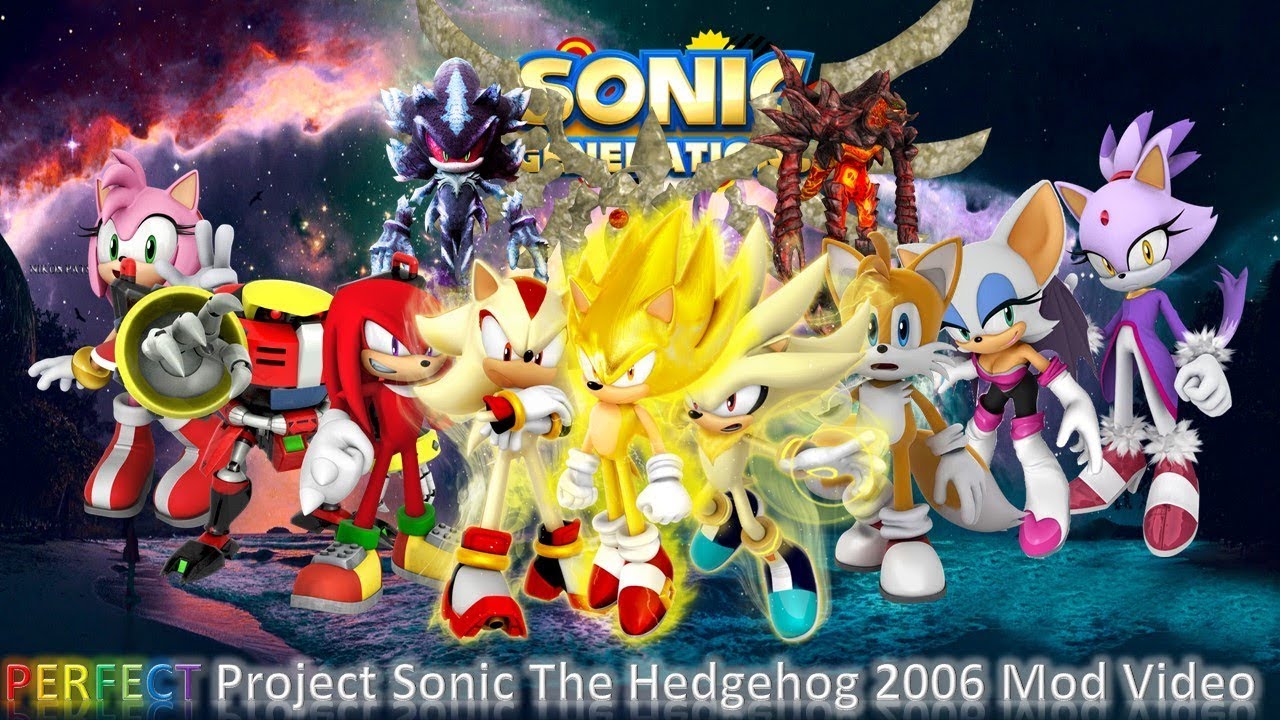 Sonic Generations Mod Part 200_ PERFECT Sonic 2006 Ultimate Mod Video (1080p60fps)