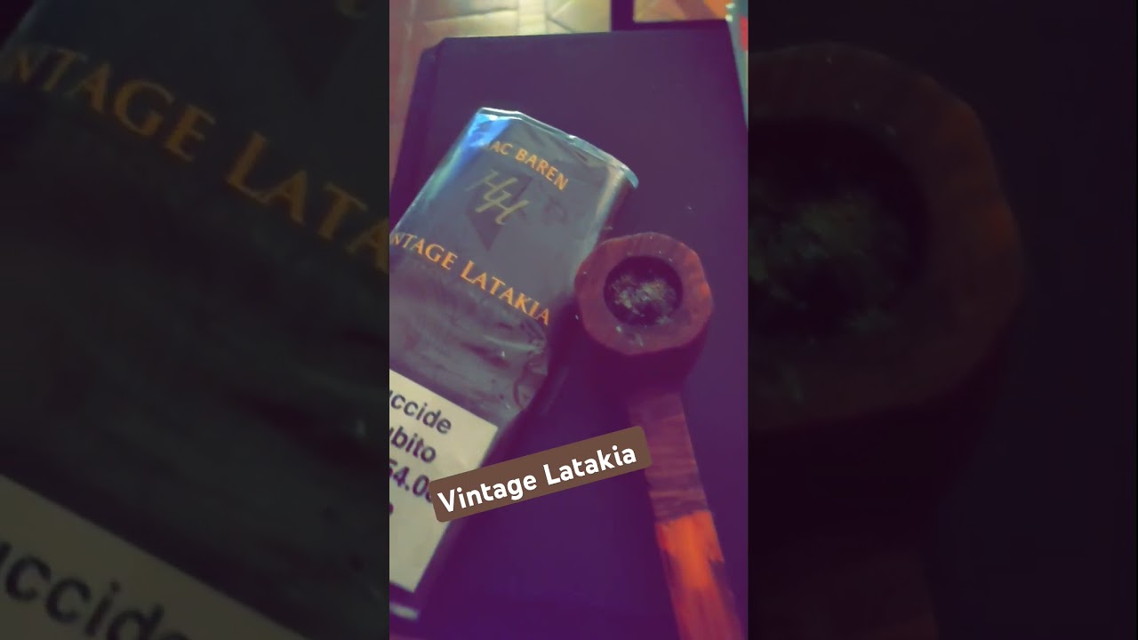 Vintage Latakia ❤️ spettacolare #fumolento #pipa
