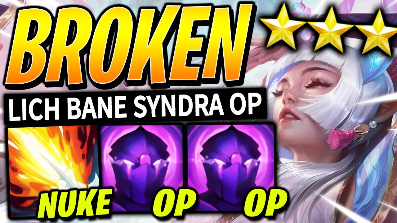 SYNDRA 3 w/ LICH BANE DOES INSANE ONE-SHOT NUKES!! | Teamfight Tactics Set 11 I TFT Best Comps Guide