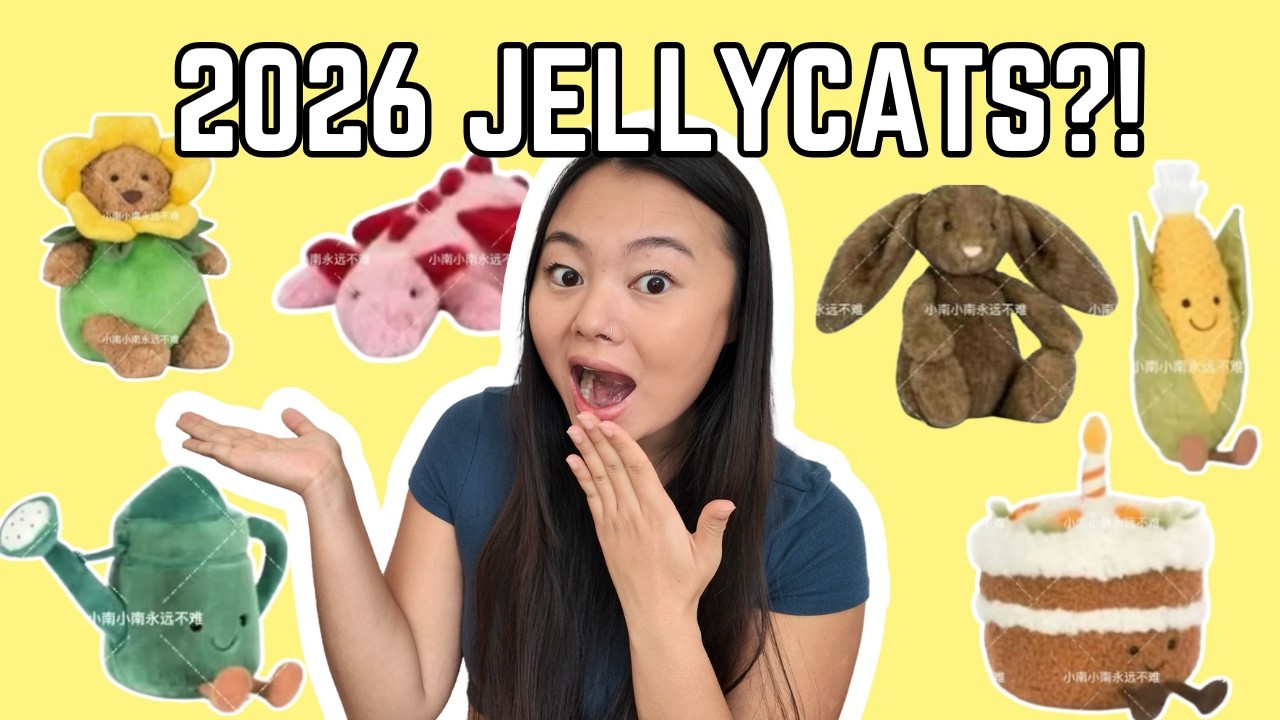 Reacting to SECRET 2026 Jellycats 🤫