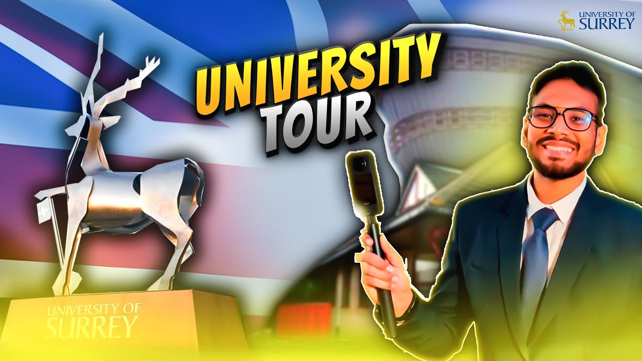 UK la Universities இப்புடி தான் இருக்கும் 😱🫨 University Of Surrey 🦌 | Campus Tour 🇬🇧Guildford |Tamil