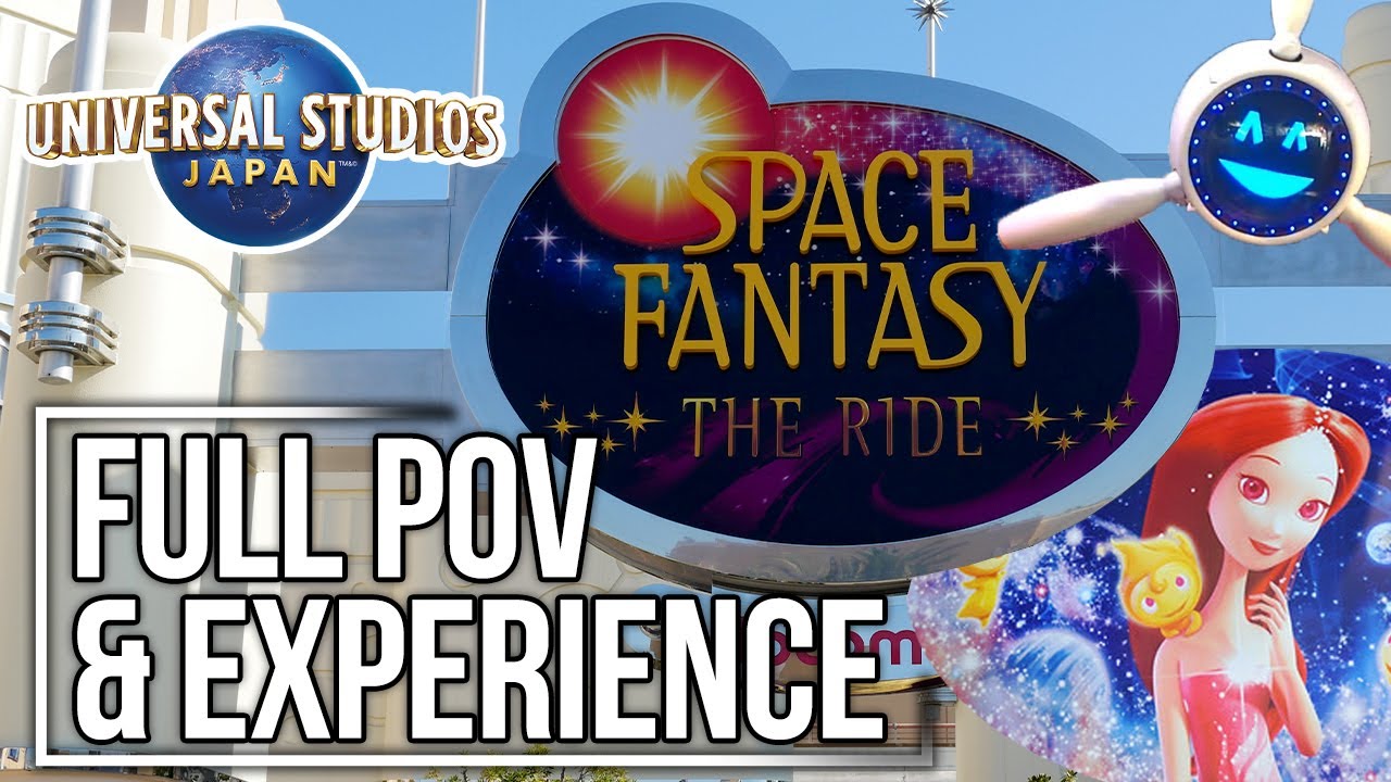 Space Fantasy: The Ride Full POV  - Universal Studios Japan - スペース・ファンタジー・ザ・ライド