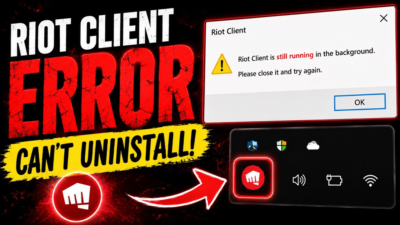 How To Fix Riot Client Not Uninstalling - (Easy FIX)