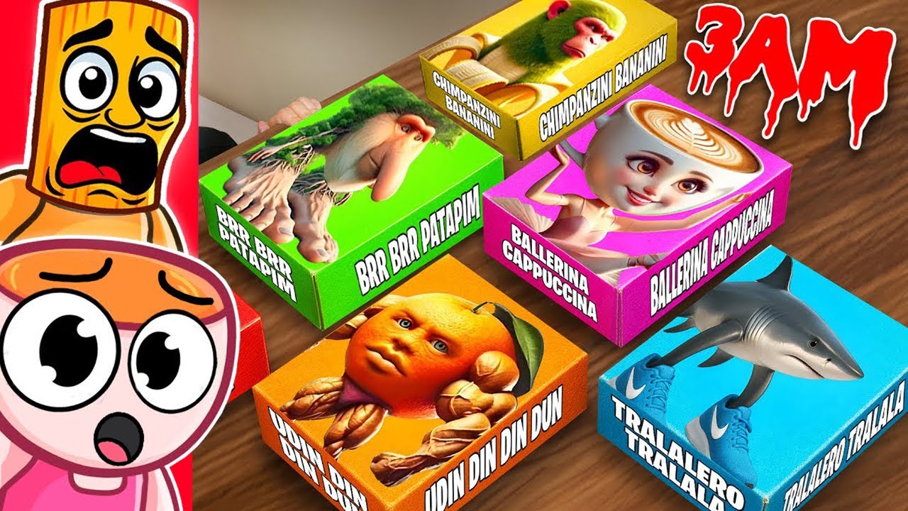 Wir Öffnen MYSTERY TUNG SAHUR & BALLERINA BOXEN...
