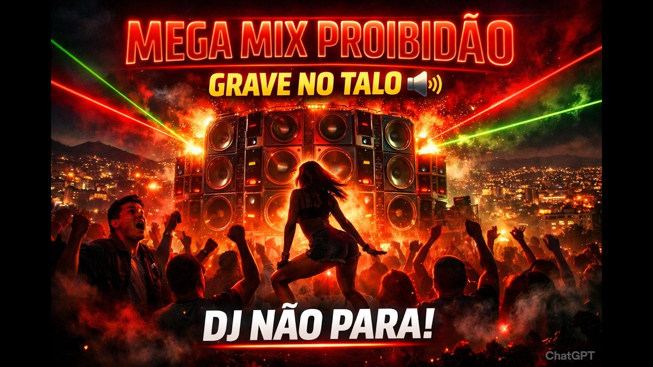 MEGA MIX PROIBIDÃO DO FLUXO 2026 🔥 DJ NÃO PARA | GRAVE NO TALO NO PICO DO MORRO