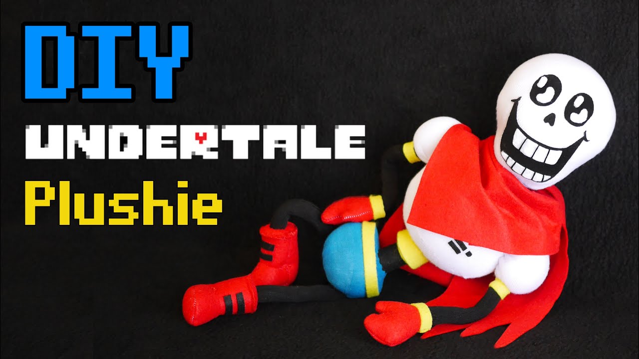 Плюшевая игрушка-носок «Папирус» из Undertale своими руками — бесплатная выкройка!