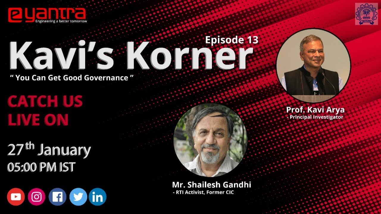 Kavi's Korner Episode 13 - You Can Get Good Governance!