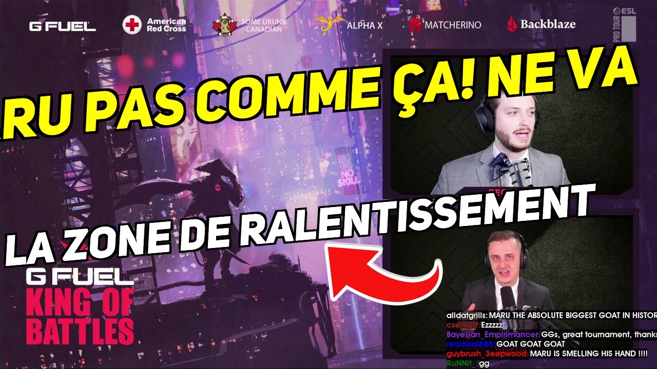 NAN MARU PAS COMME A! NE VA PAS DANS LA ZONE DE RALENTISSEMENT | Daily StarCraft II Highl