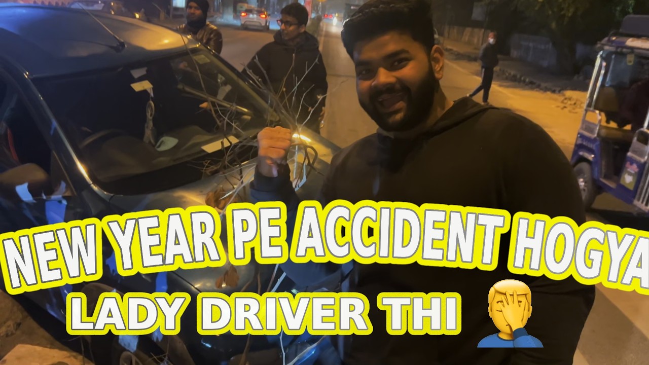 New Year ke phele hi din hua accident .!🤦‍♂️🥲 #trending #dailyvlog #foryou 