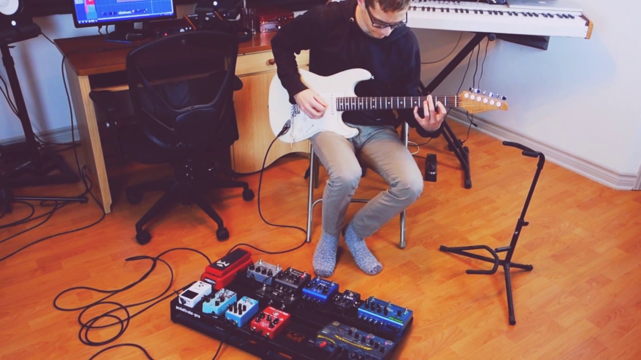 Strymon El Capistan Sound on Sound mode, Melancholic Guitar Soundscape