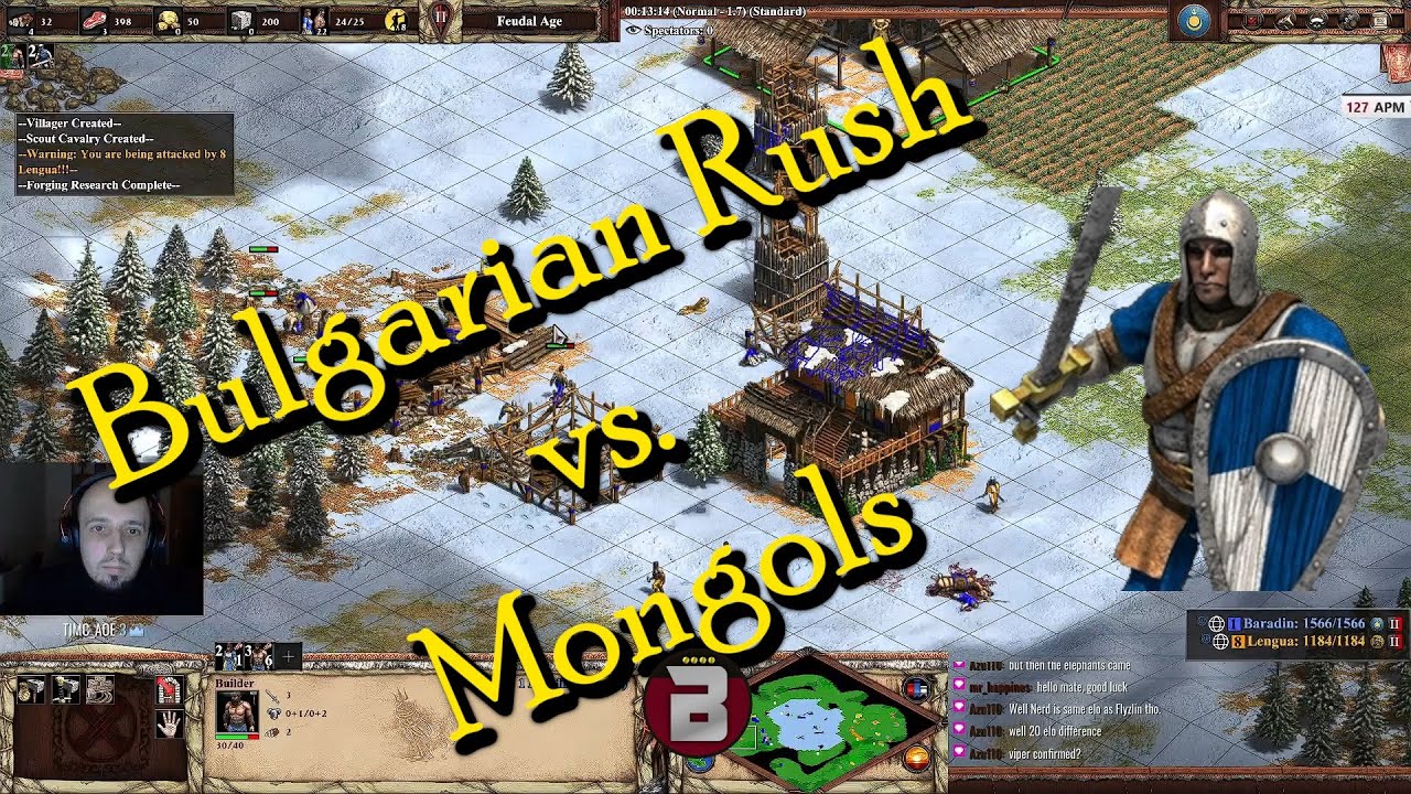Defending against early bulgarian aggression - Mongols vs. Bulgarians on Ghost Lake