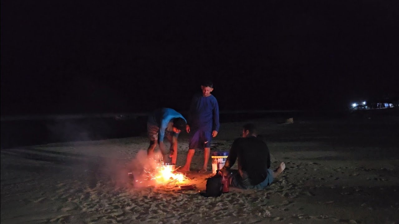 SUFOCO E MUITO CAMARÃO NA PESCARIA NOTURNA DE HOJE.