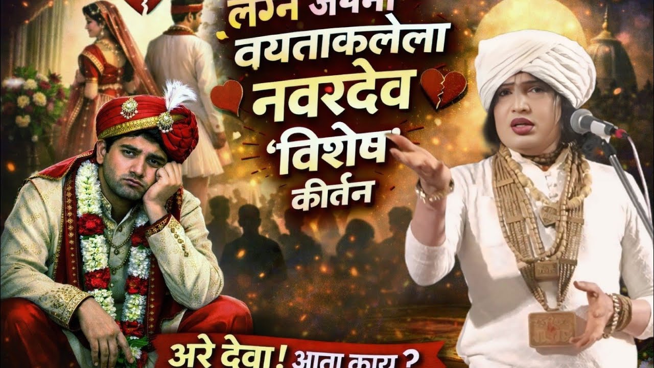 लन्ग जमेना वयताकलेला नवरदेव विशेष कीर्तन खान्देशभूषण ह.भ.प. रविकिरण महाराज दोंडाईचाकर