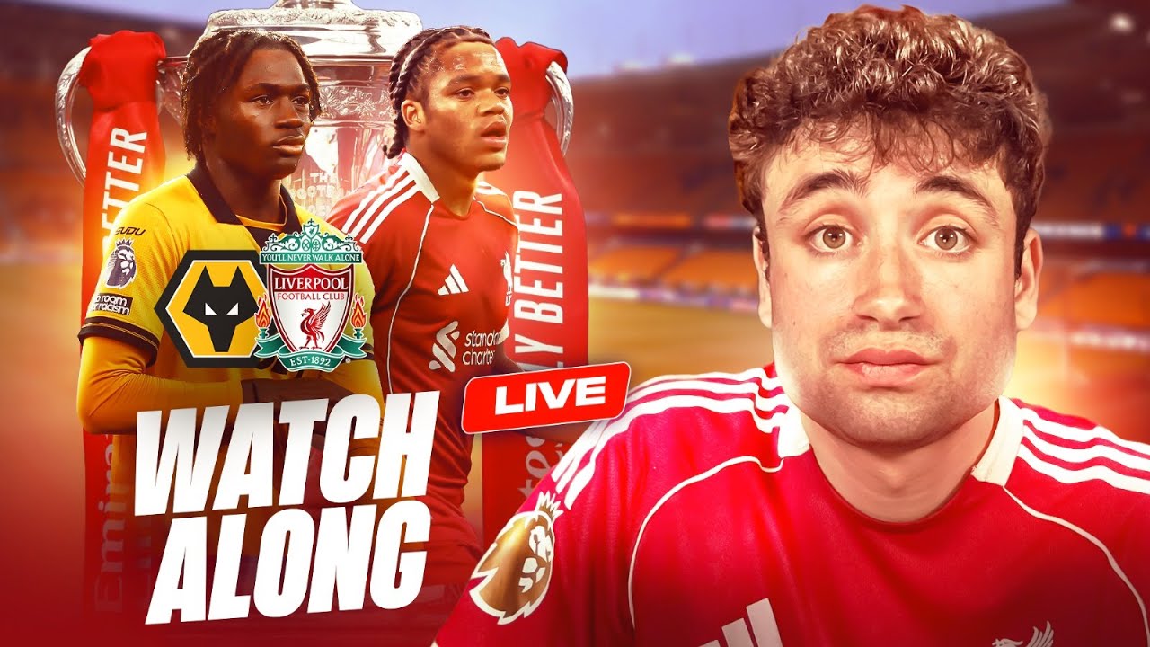 WOLVES VS LIVERPOOL LIVE WATCHALONG !