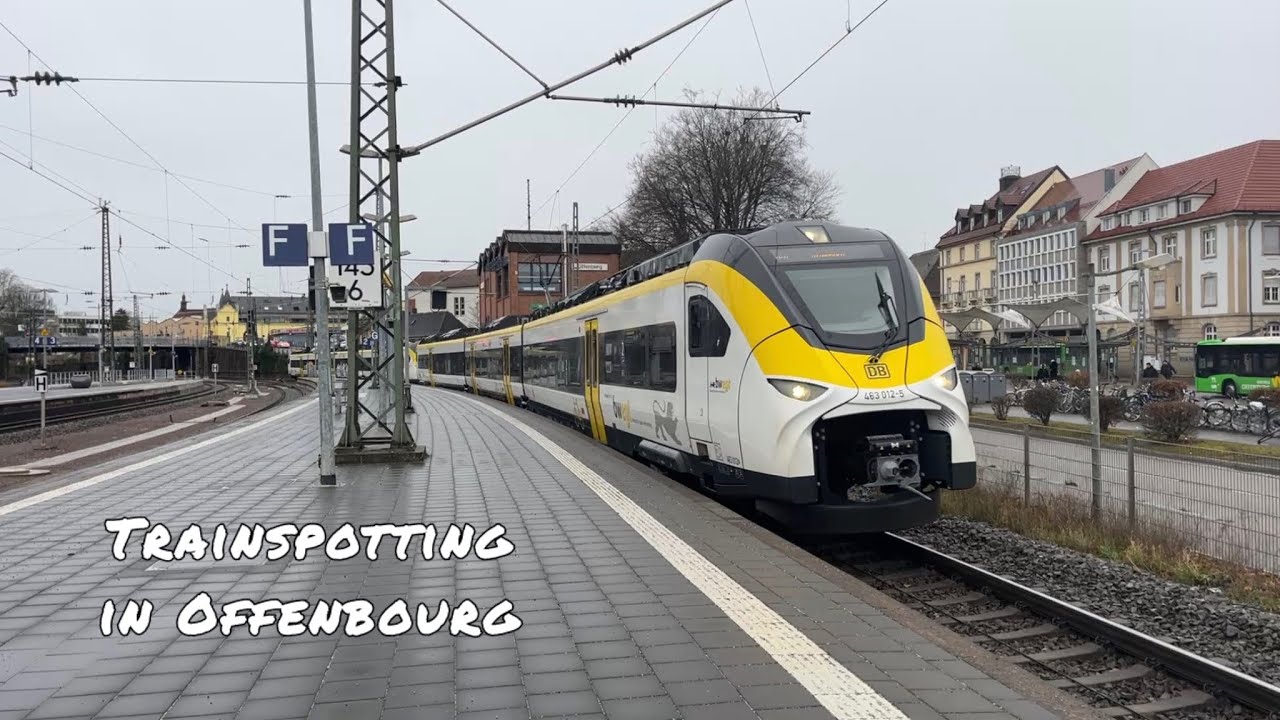 Trainspotting in Offenbourg 🇩🇪