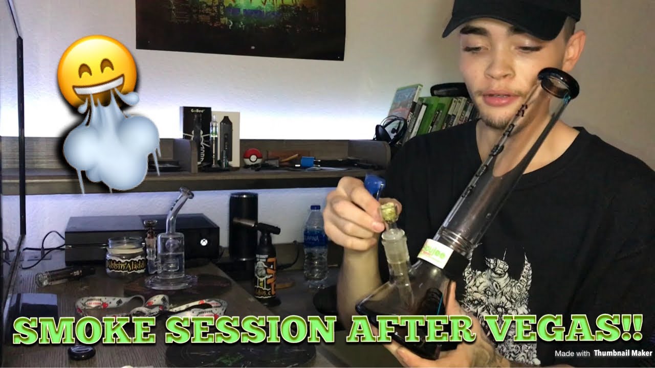DAB/BONG RIP SMOKE SESSION AFTER VEGAS!!
