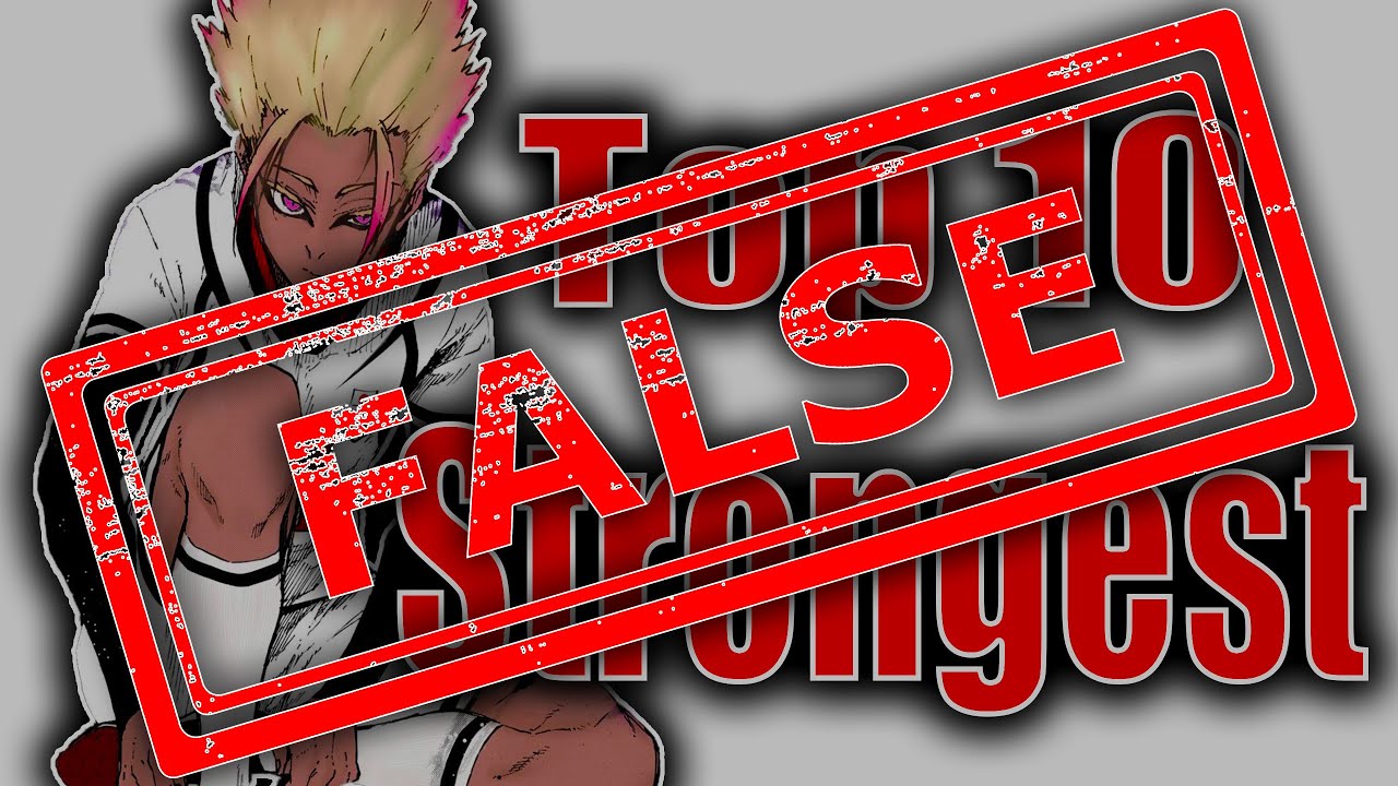 Debunking the WORST BLUE LOCK TOP 10!! Top 10 Players in Blue Lock RANKED
