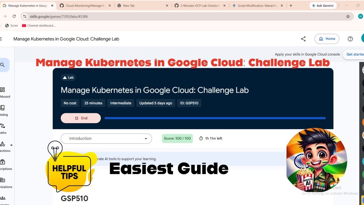 Manage Kubernetes in Google Cloud: Challenge Lab | Easiest Guide #GSP510 #qwiklabs #arcade