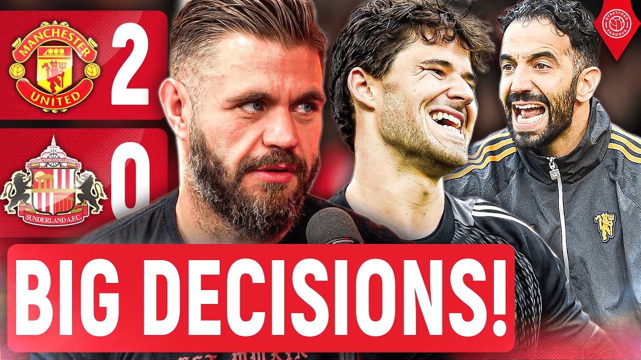 The Front Three Looked Impressive! Man United 2 Sunderland 0 | Howson Review