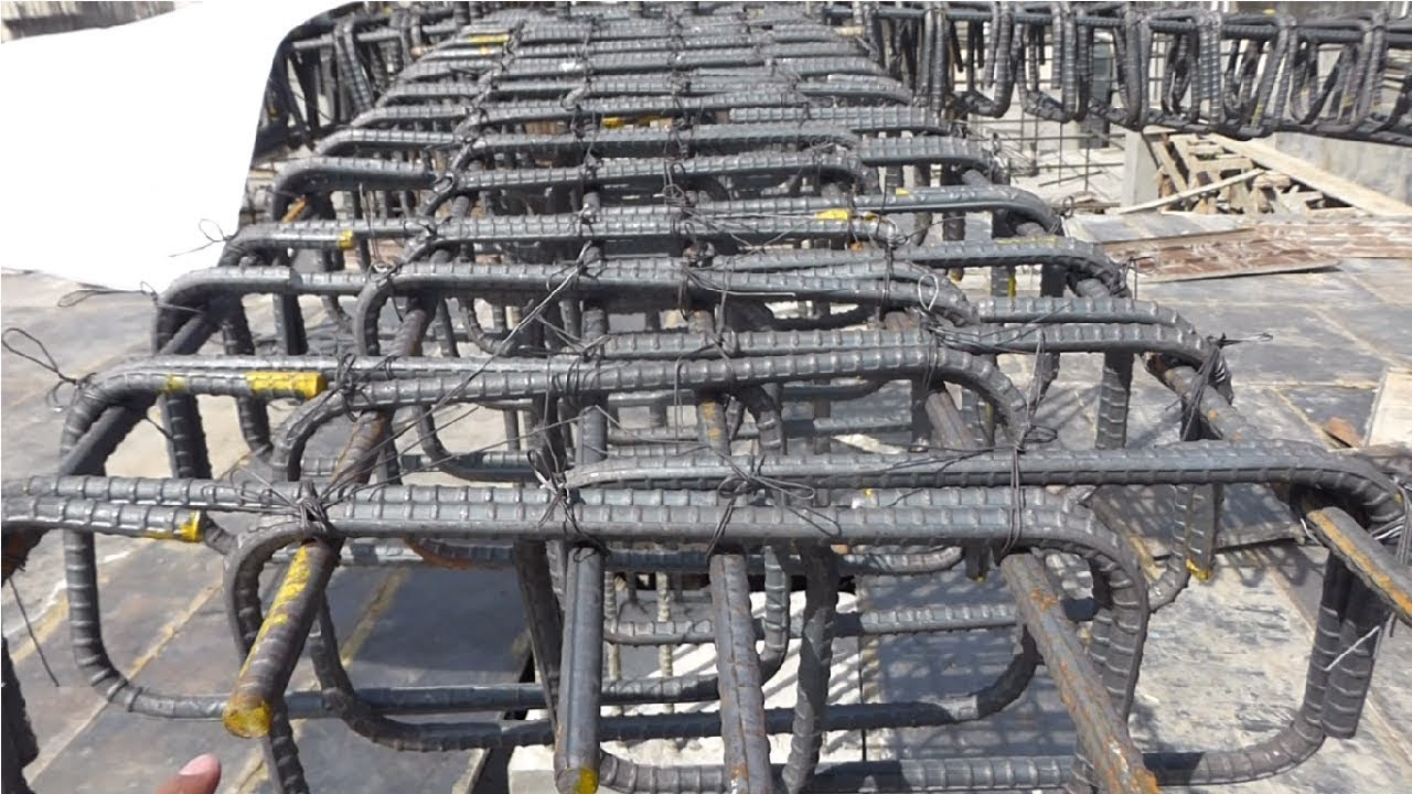 Shear reinforcement construction at site