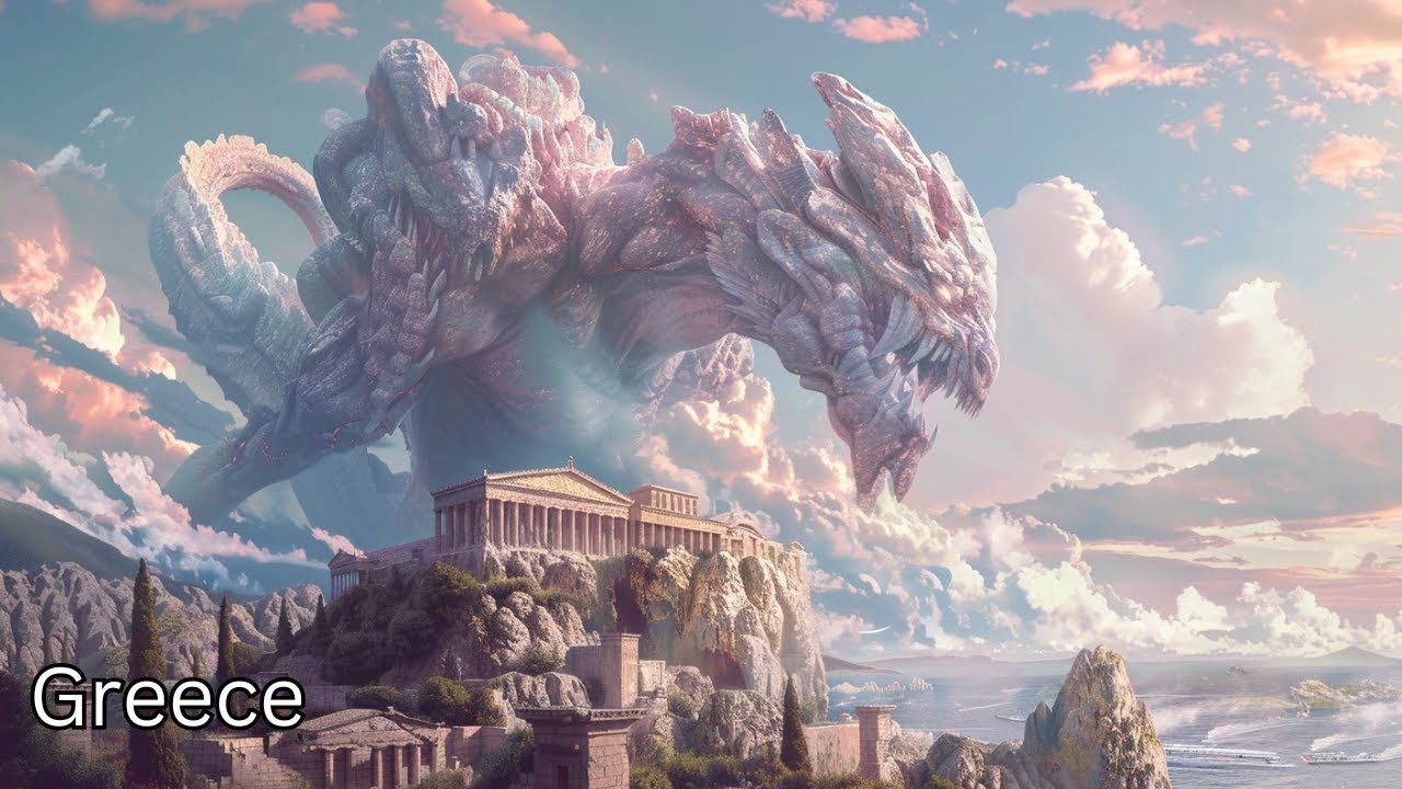 Asking AI to Generate Countries as Mythical Creatures!