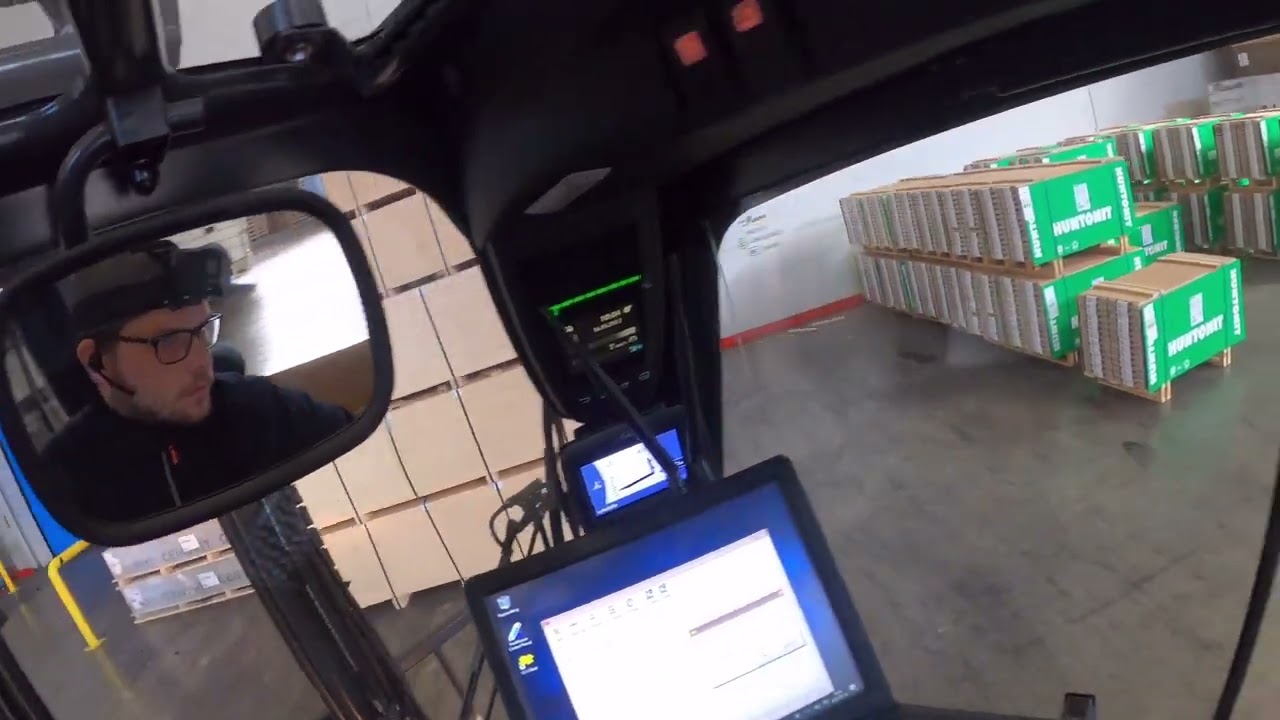 5-ton electric forklift trucks: Unloading OSB again