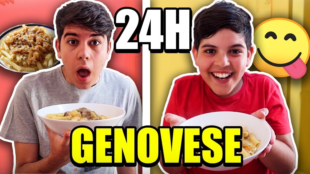 🍝😋 MANGIAMO SOLO GENOVESE per 24 ORE!! *godurioso*