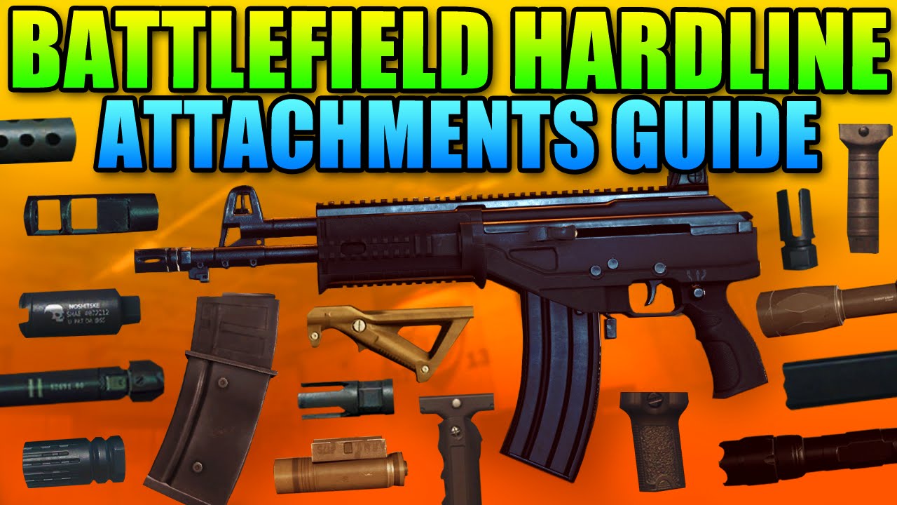 Battlefield Hardline Ultimate Attachments Guide + Best Combinations
