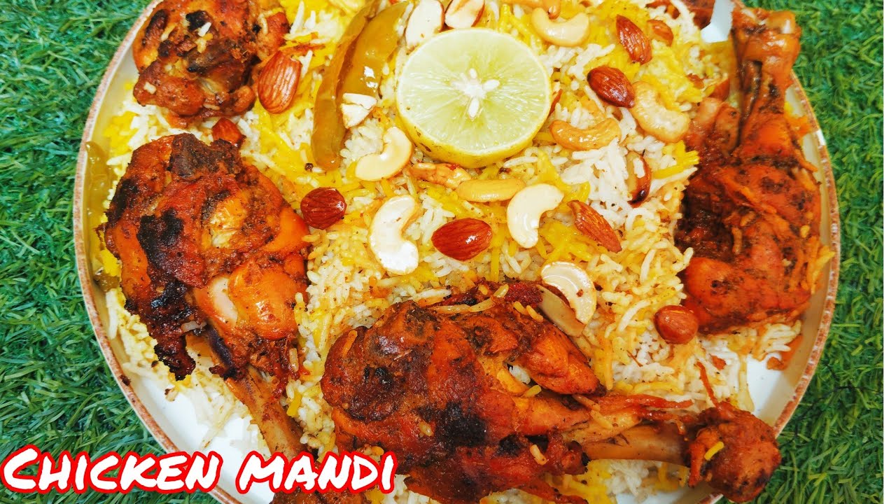 Authentic Chicken Mandi Recipe (No Oven, No Steamer) -Traditional Arabian Style by khanasehat 