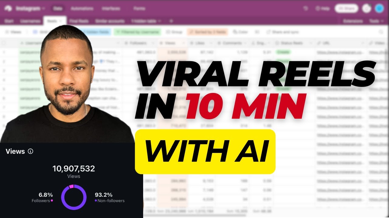 Create Viral Reels in just 10 min with AI! (game-changer)