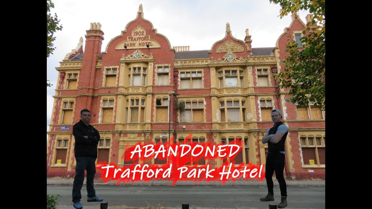 Abandoned Trafford Park Hotel, Thought I was meeting some squatters!