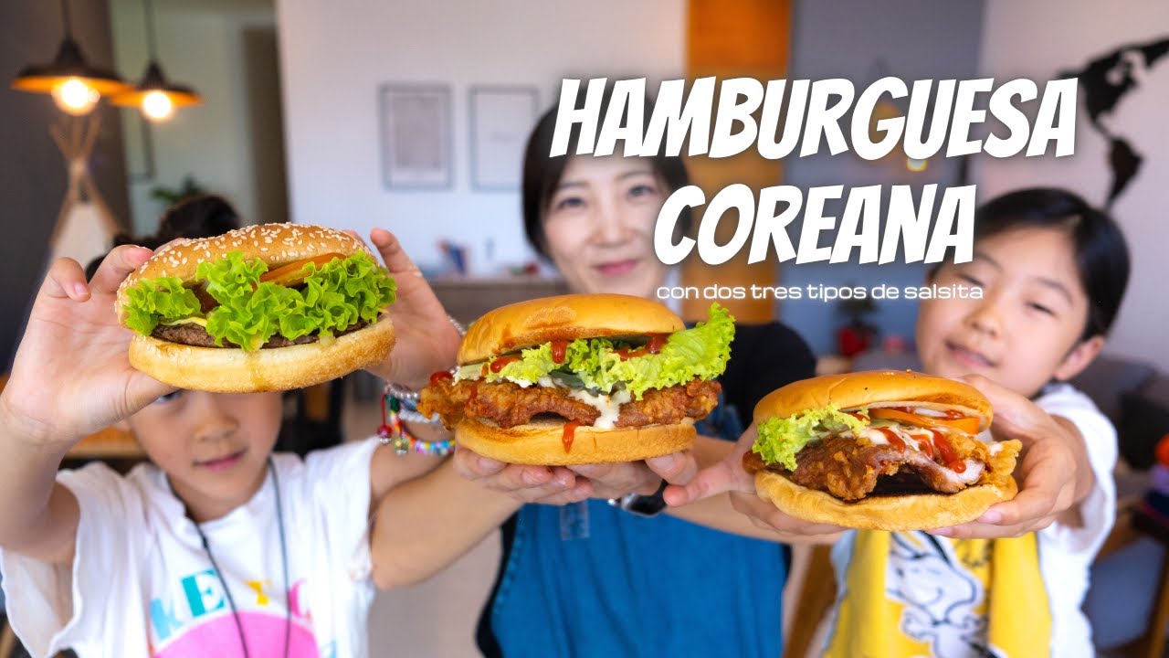 HAMBURGUESA COREANAㅣ3 Salsas con Ajo para Hamburguesa y Papas Fritas