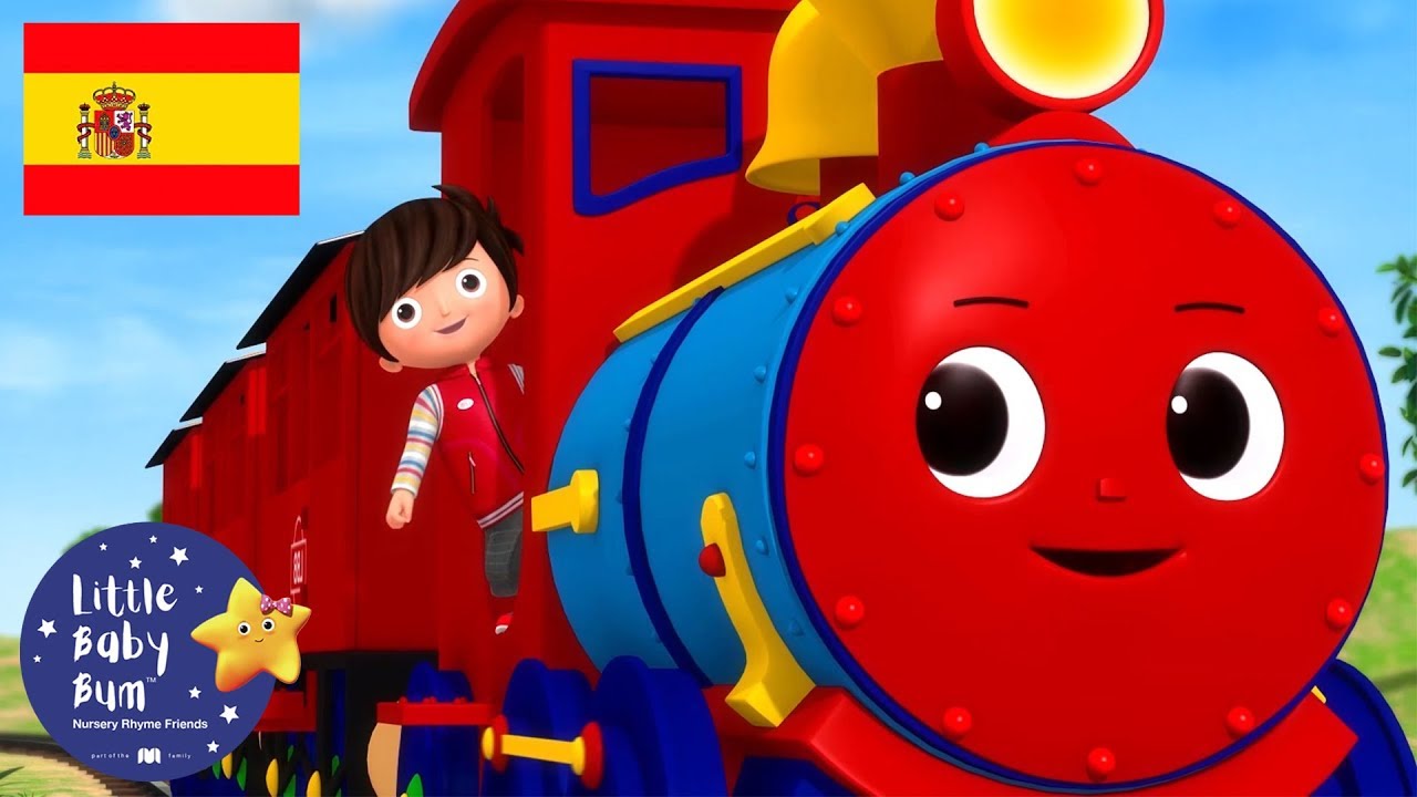 Canciones Infantiles | Chu Chu Tren | Dibujos Animados | Little Baby Bum en Español