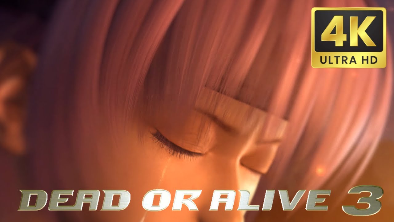 Dead or Alive 3 - Story Mode Ending Movie - Ayane (4K upscaled with AI)
