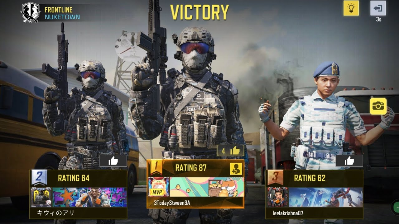 Call of duty mobile game multiplayer mode 