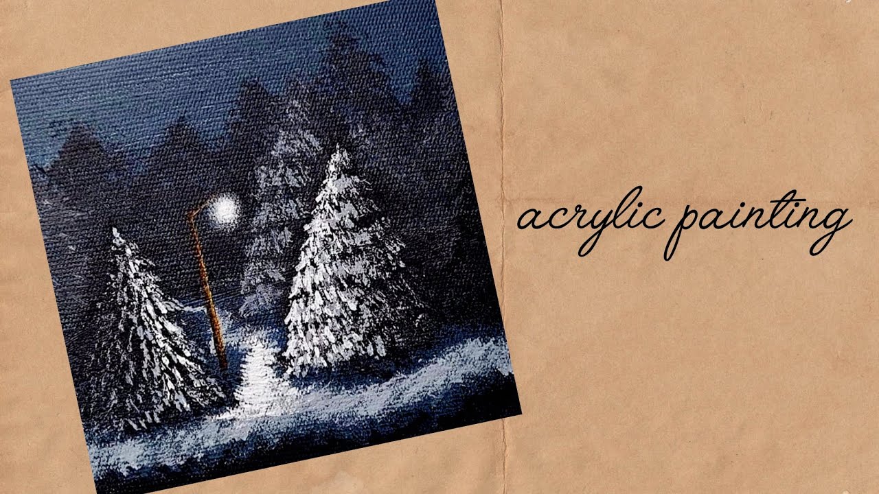 How to paint light and snow