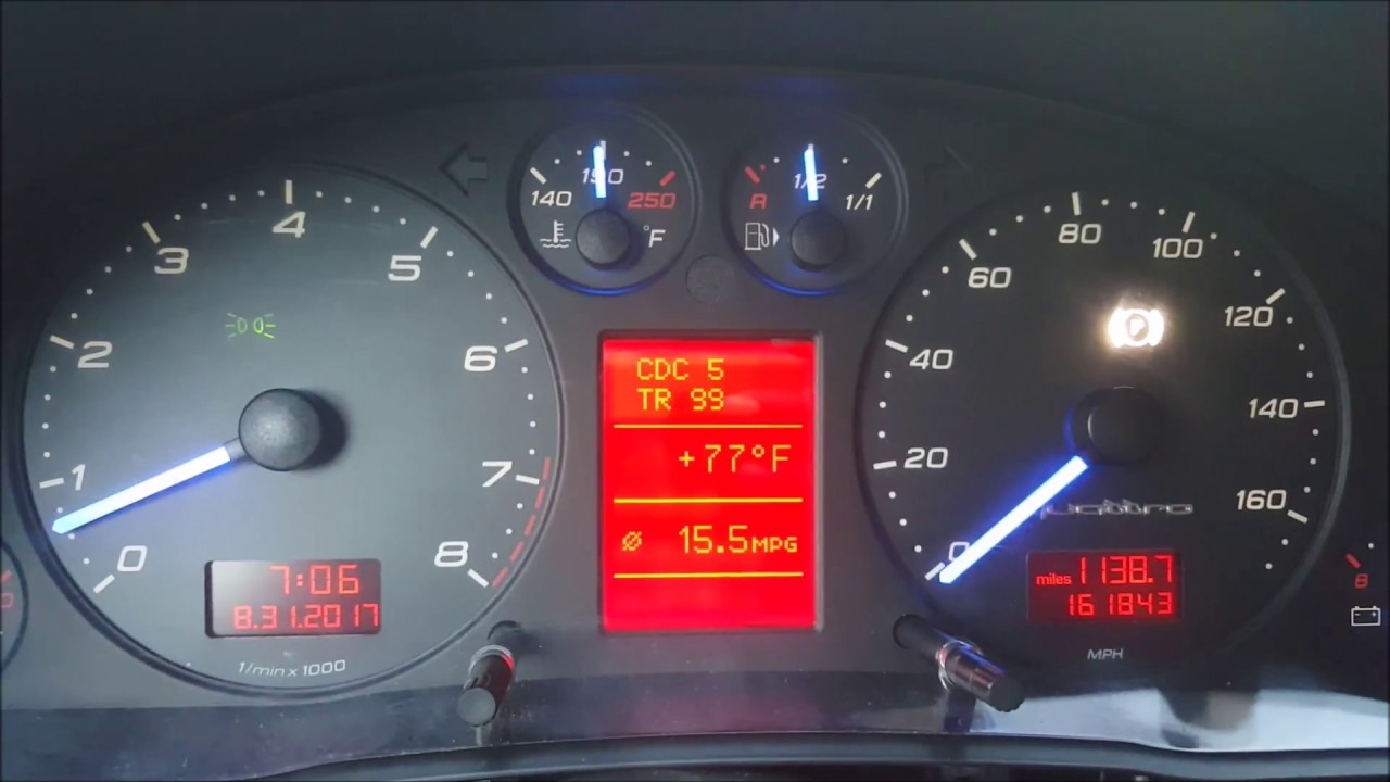 Audi A6 C5 Cluster LCD Replacement
