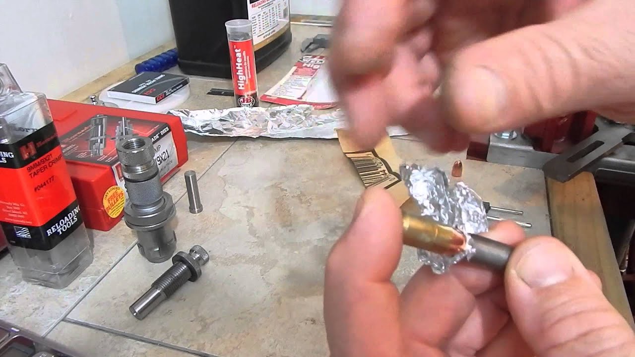 Tactical OP & Neo Handguns & Reloading Hornady 9mm Taper Crimp Seater Die Plated Bullet Mod