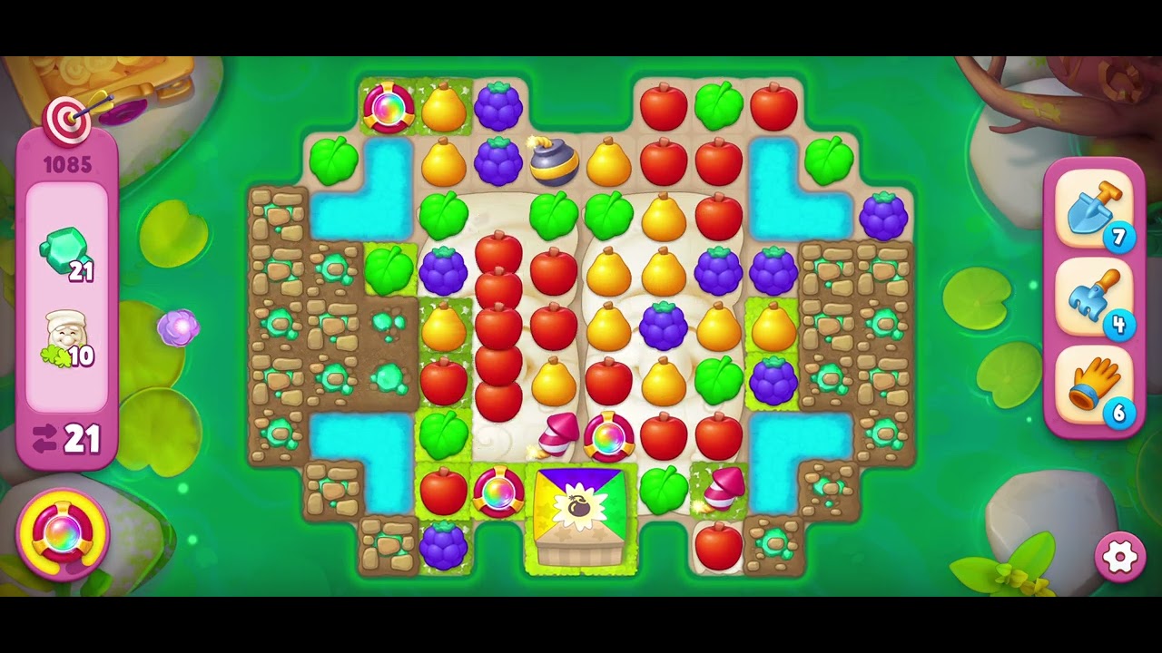 Gardenscapes Level 1085