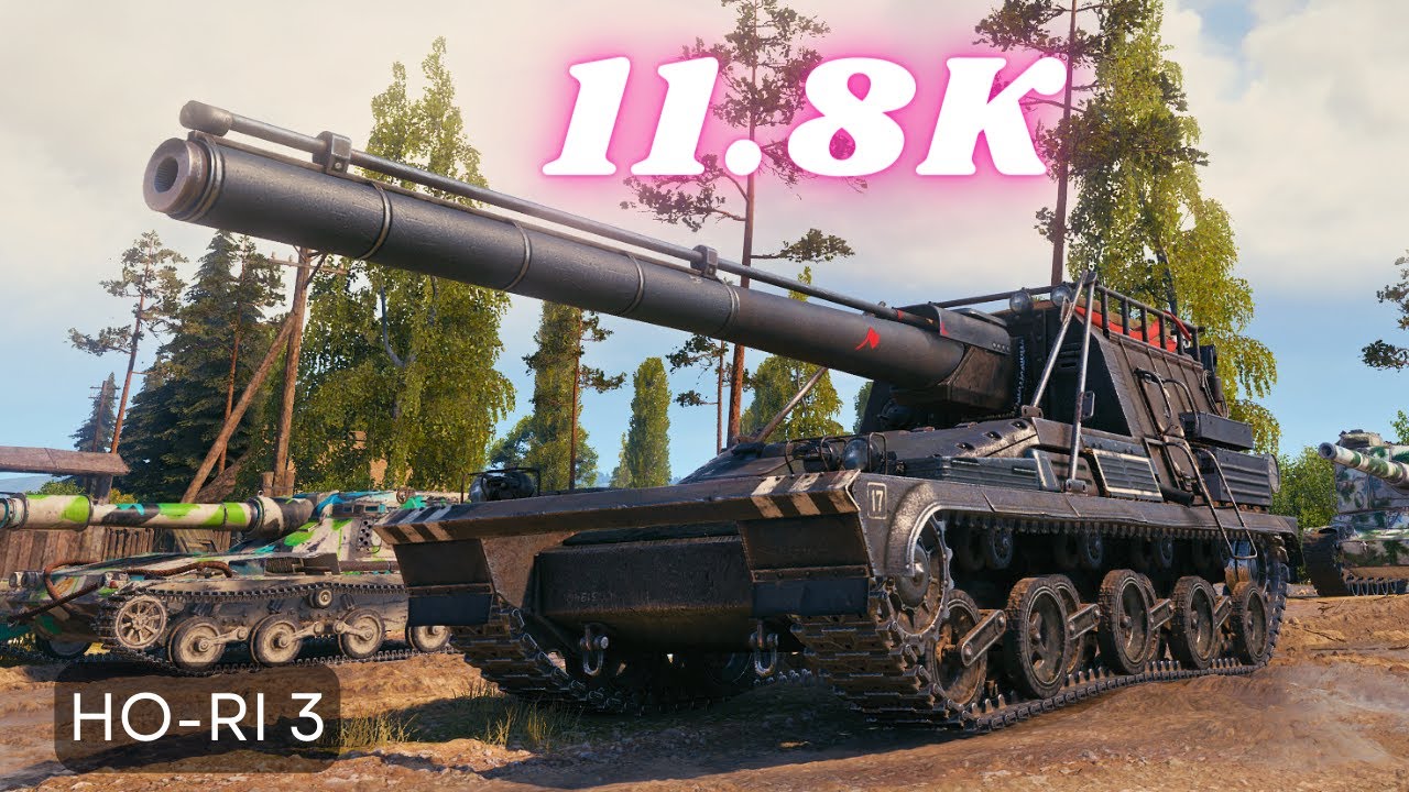 Ho-Ri 3  11.8K Damage 5 Kills World of Tanks   #wot #worldoftanks