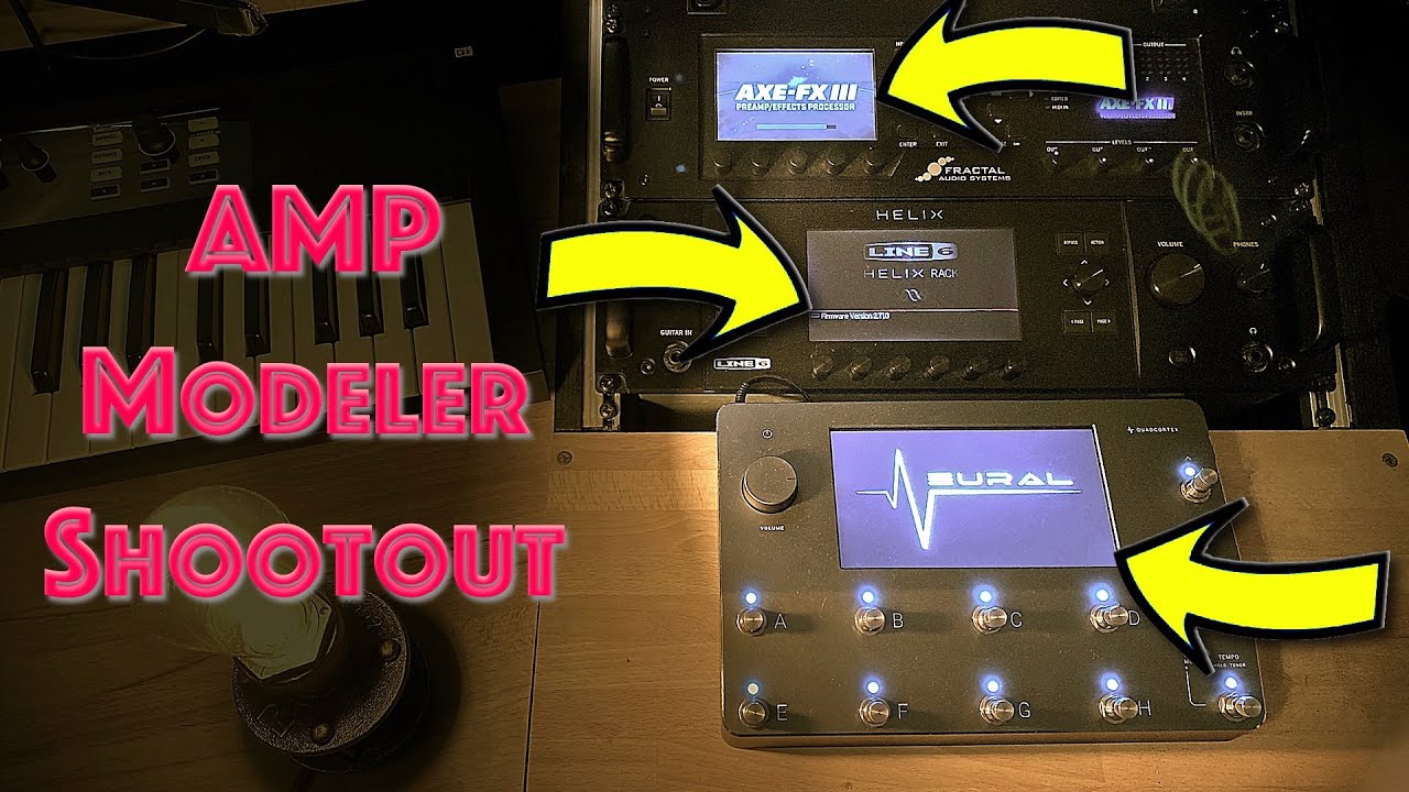 Neural DSP Quad Cortex vs. Fractal Audio Axe Fx3 vs Line6 Helix | 1 Metal Song, 3 Amp Modelers