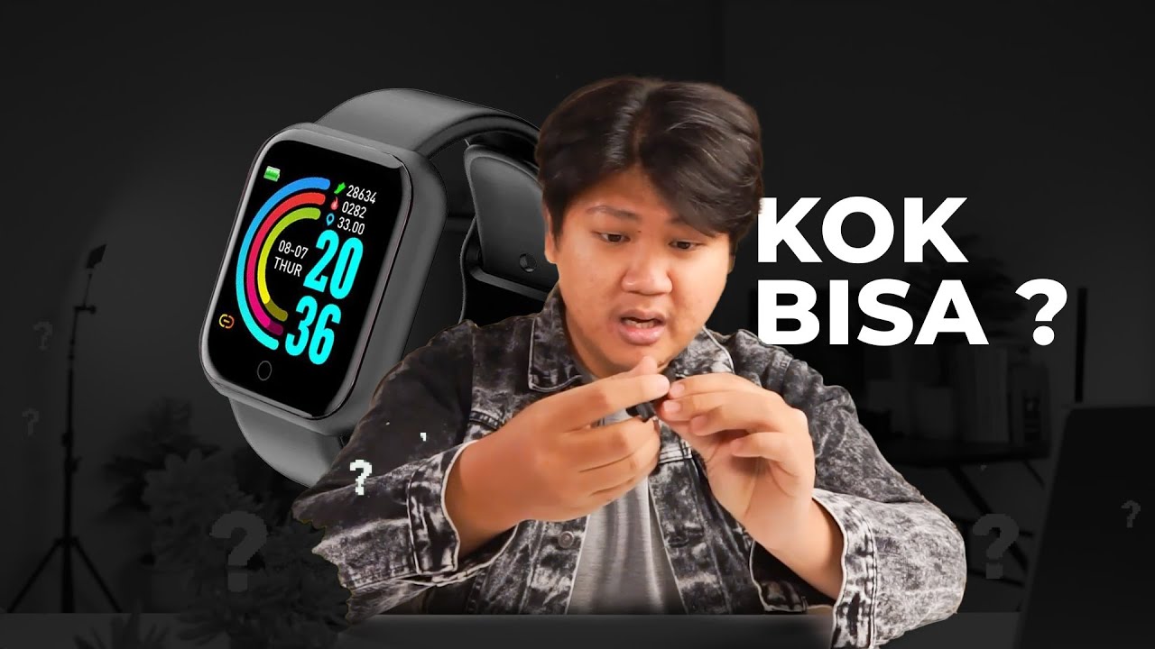 Smartwatch 30 Ribu fitur jutaan ? Review Smarwatch murah y68 dibawah 50 ribu