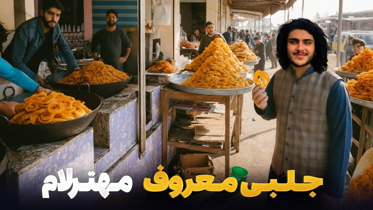 هی میدان طی میدان -  دیدار باسط ایرج از جلبی پزی های معروف شهر مهترلام ولایت لغمان