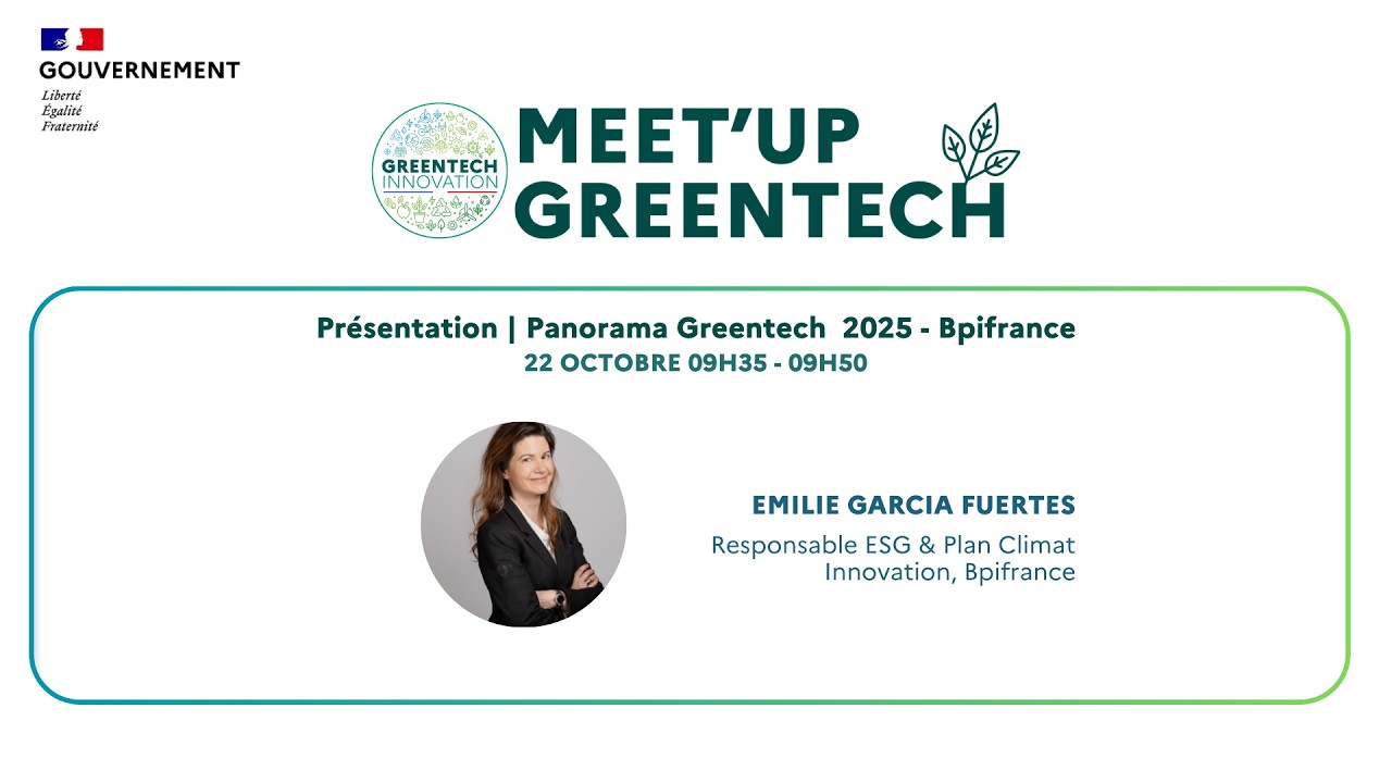 Panorama des Greentech - BPI France - Focus adaptation
